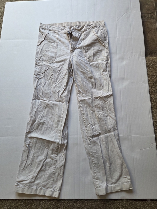 FireWorks Other - FireWorks Vintage Tan Cotton Elastic Waist Straight Leg Pants‎ Mens Size 13/14